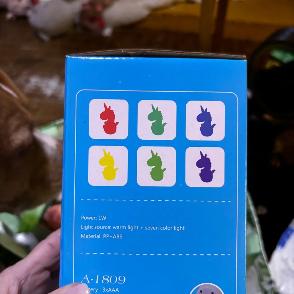 Unicorn Colorful Pat Light an Polly pocket set